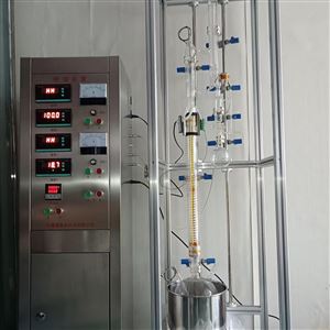 透明石英玻璃精馏塔