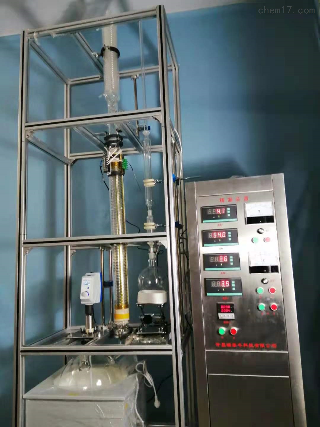 连续酯化反应精馏